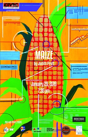 "Maize" poster design
