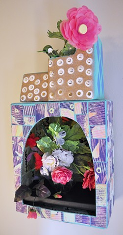 Summer Flowers in a Vase (Tony Hawk Beach Motel)