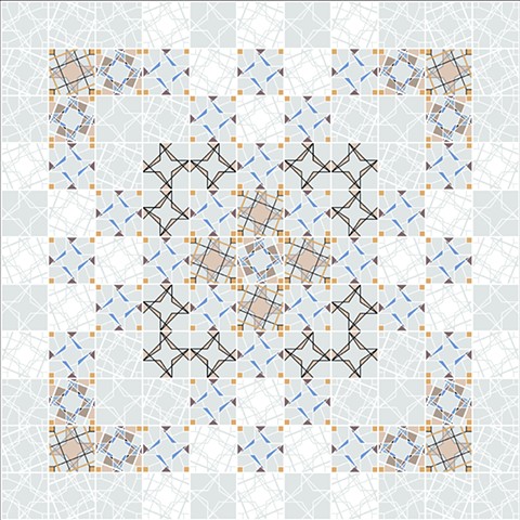 ka. lei. do. scope Ceramic Tile Collection
Layouts - Option Two