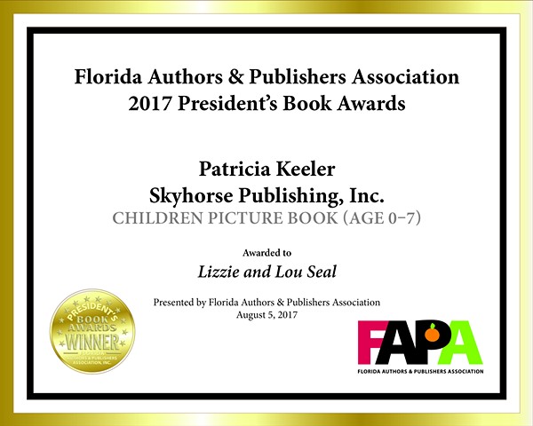 Florida Authors and Publishers Award

LIZZIE AND LOU SEAL