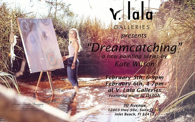 Past Exhibitions: "Dreamcatching", Solo exhibition at V. Lala Galleries, Feb. 5, 2016