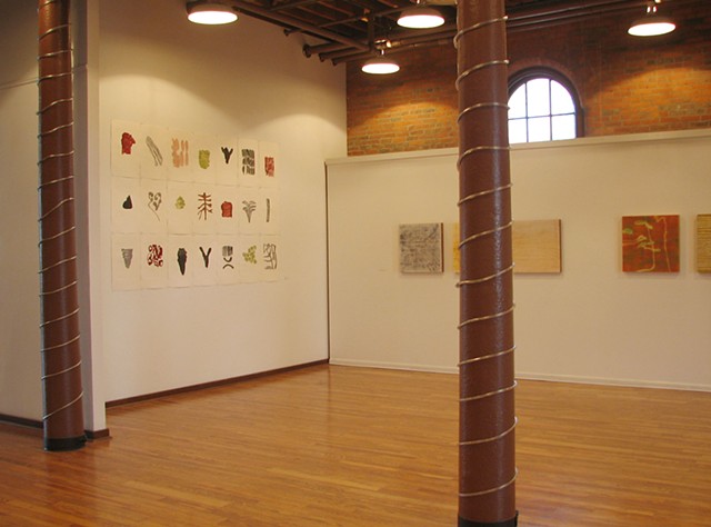 Installation View, Technature, sizes and materials variable 