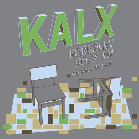 KALX T-shirt design
