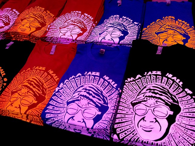 Sun Ra T-shirts for the Carver Theater