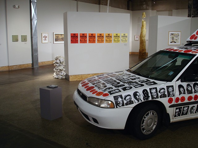 (S)Edition: Prints as Activism, gallery view (Oli Watt, Lisa Bulawsky)