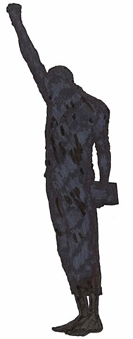 John Carlos (silhouette 1)