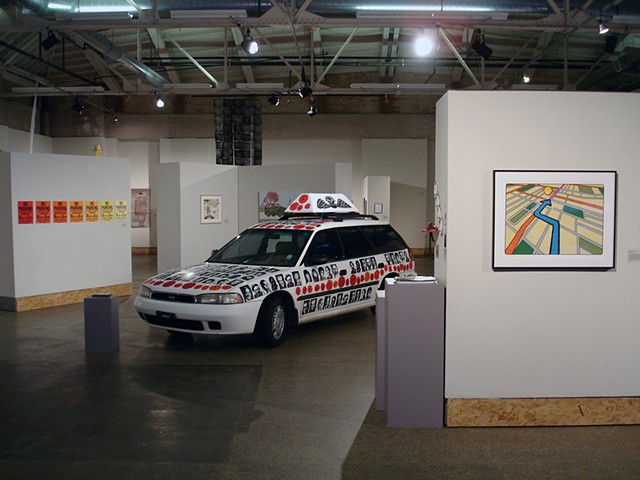 (S)Edition: Prints as Activism, gallery view (Lisa Bulawsky, Christopher Cannon)