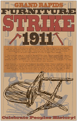 Grand Rapids Furniture Workers Strike 1911