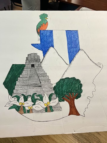 Dibujo en escala grande / Drawing in Large Scale