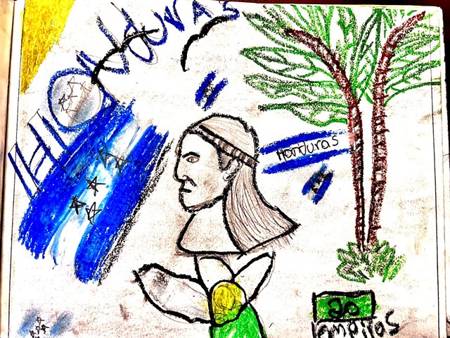 Sketching Honduran Heritage