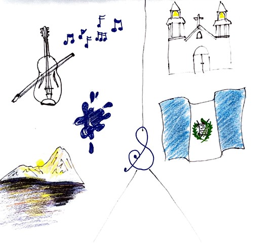 Sketching Guatemalan Heritage