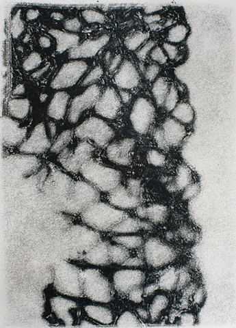 Hand Printed Netting