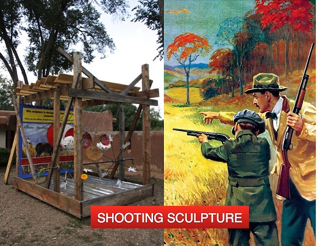 Four Days (The Shooting Sculpture)