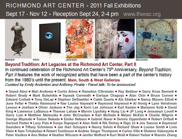 Beyond Traditions: Artist Legacies at the Richmond Art Center
Invitational Exhibition