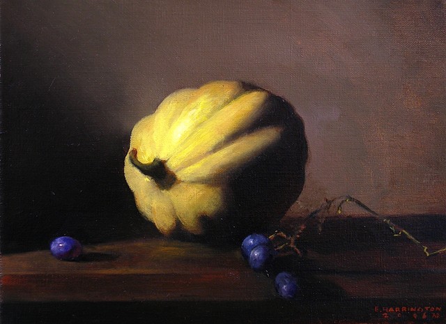Squash with Grapes