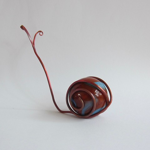 Red&Blue Marble Snail