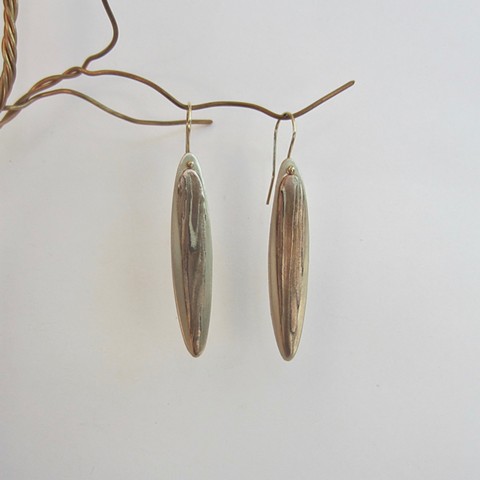 Woodgrain Long earrings