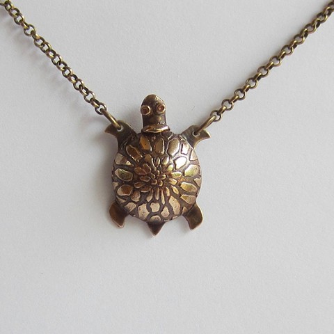 Little Turtle Bronze Whistle 