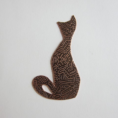 Etched Cat 