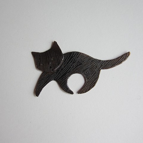 Black Cat pin