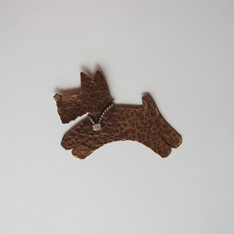 Fox Terrier pin