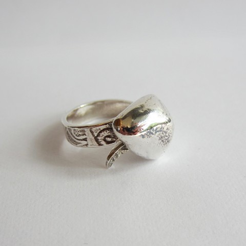Silver Stone ring