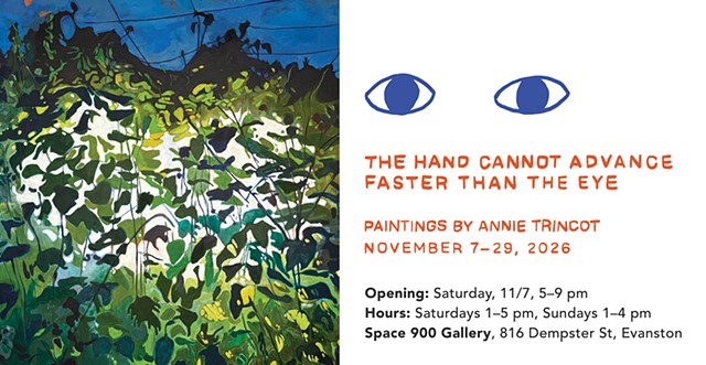 the hand cannot advance faster than the eye | November 7–29, 2026