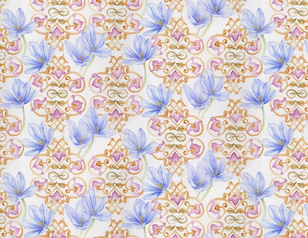Islamic Floral in Repeat
