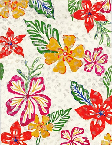 Summer-Tropical Floral