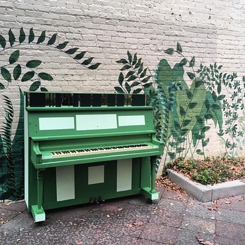 Public Art/ Music piano project for Uptown Grenville, NC