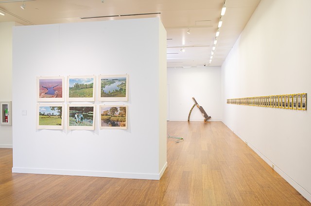 Installation View: Base Materials, Cleve Carney Gallery, College of Dupage, Glen Elyn, Il