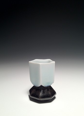 Diamond Flower Shot / Sake Composite Cup
