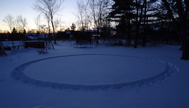Snow Circle #2