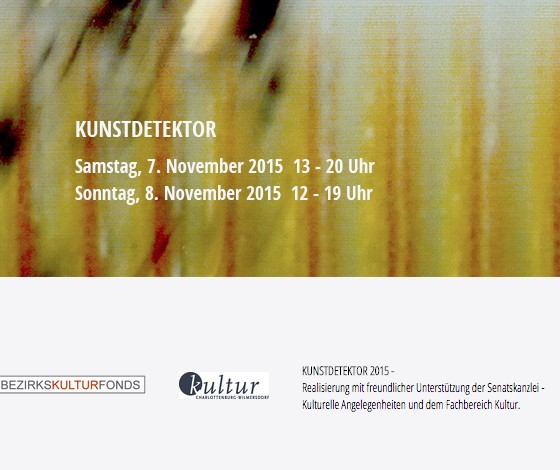 OPEN STUDIO 7-8 NOVEMBER 2015, BERLIN
