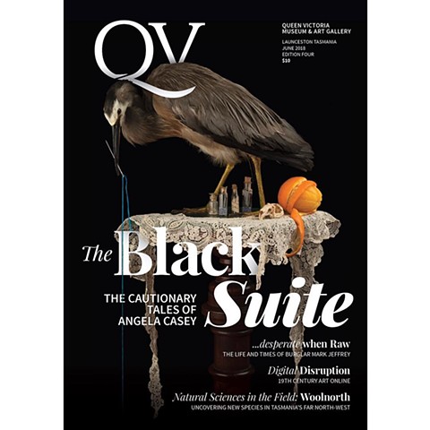QV Magazine cover and feature article.