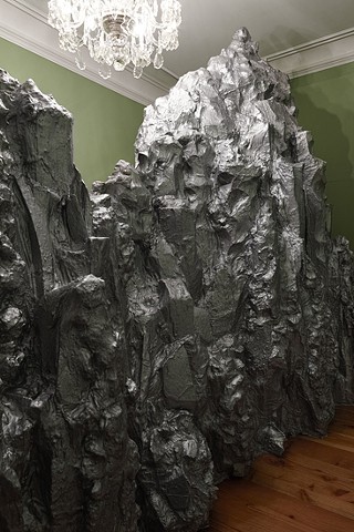 mountain installation bjerg installation by Marianne Grønnow