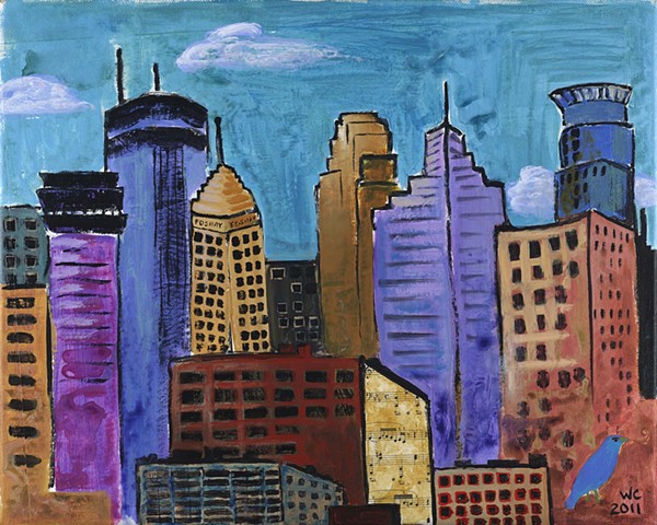 Downtown on a Crisp Winter Day SOLD