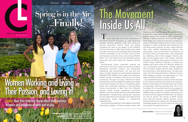 published article "The Movement Inside Us All" 