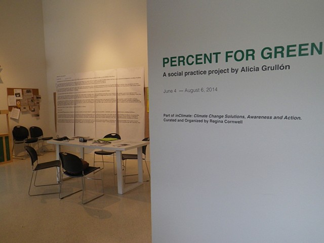 PERCENT FOR GREEN