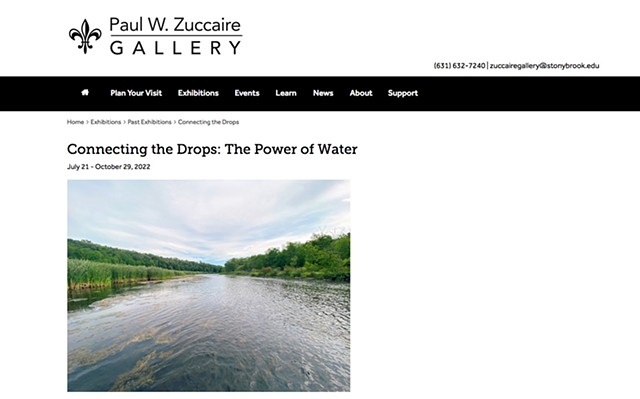 Connecting the Drops: The Power of Water  July 21 - October 29, 2022