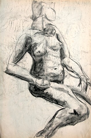 Woman seated