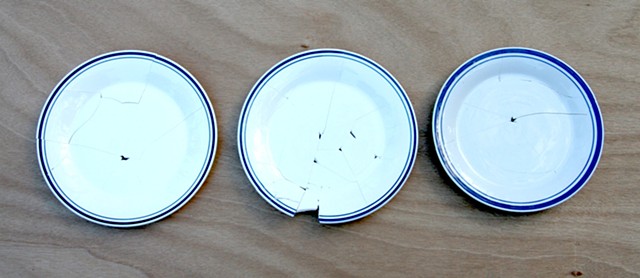 Three Mended Plates