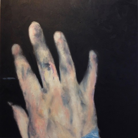 Dirty Hand II painting by Ben Williamson