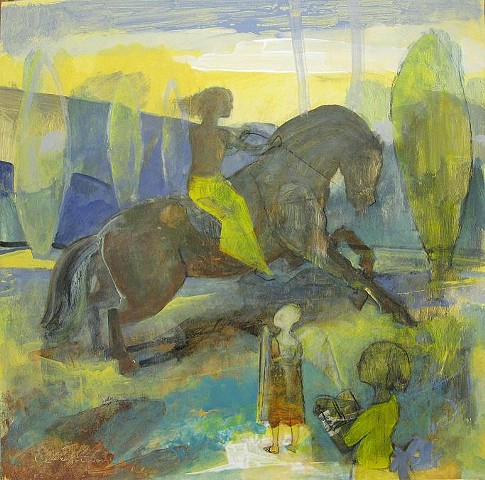 figures, horses, landscapes, children