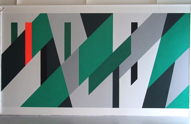 Peter Saville’s OMD ‘Dazzle Ships’ (1983) Album Cover, Taken from the Album Itself, Enlarged to Fit This Big Wall