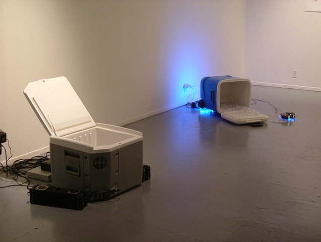 installation view: 'Wouldn't It Be (Ice, Ice)'