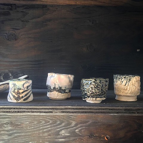 Yunomi Cups in porcelain