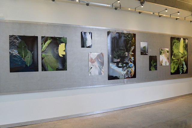 Installation View. Images from the Prairie Constructs Series