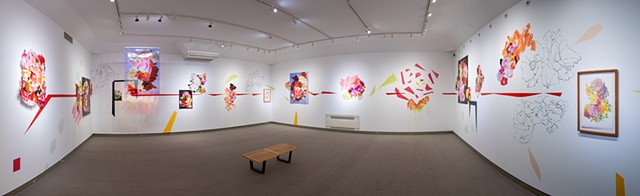 Cumulo Rosa: Garden for the Future, Installation View