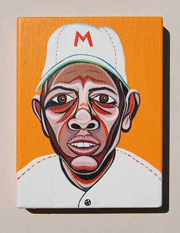 willie mays painting